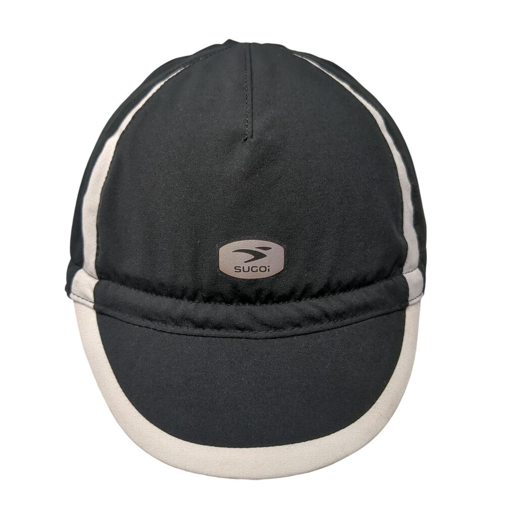 Sugoi Fitted Baseball Hat Black One Size Stretch Short Brim Outdoor